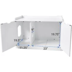 Frisco Decorative Bench Cat Litter Box Cover 12 Frisco Decorative Bench Cat Litter Box Cover -Cat Supplies 156788 PT4. AC SS1800 V1570480051