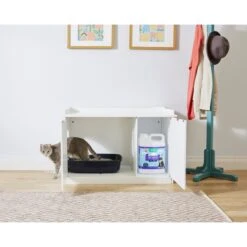 Frisco Decorative Bench Cat Litter Box Cover 13 Frisco Decorative Bench Cat Litter Box Cover -Cat Supplies 156788 PT5. AC SS1800 V1570480032