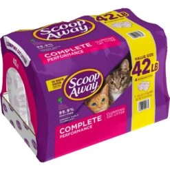 Scoop Away Complete Performance Fresh Scented Clumping Clay Cat Litter 14 Scoop Away Complete Performance Fresh Scented Clumping Clay Cat Litter -Cat Supplies 157668 PT5. AC SS1800 V1694459346