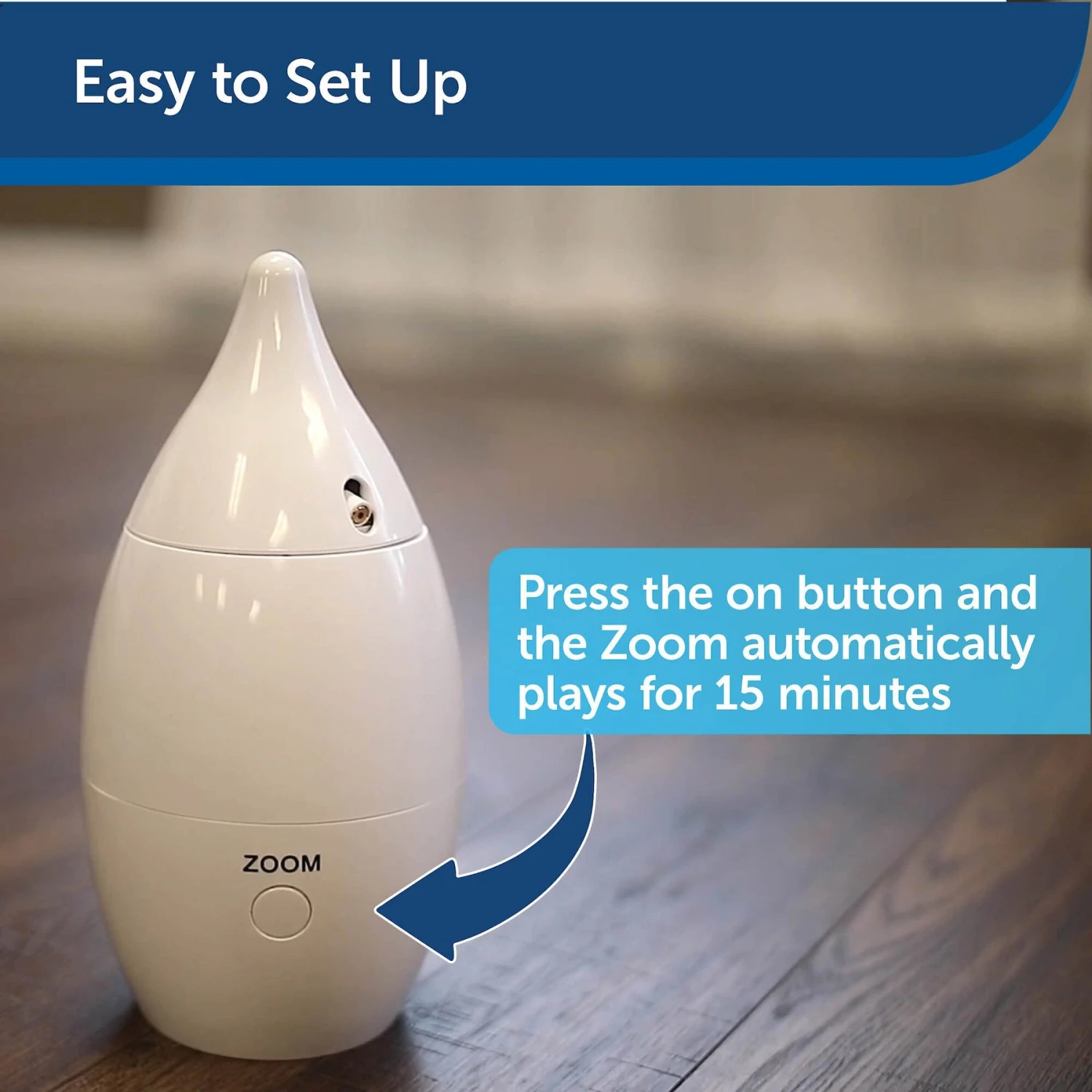 PetSafe Zoom Rotating Laser Cat Toy 8 PetSafe Zoom Rotating Laser Cat Toy - Image 6