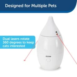 PetSafe Zoom Rotating Laser Cat Toy 17 PetSafe Zoom Rotating Laser Cat Toy -Cat Supplies 159067 PT7. AC SS1800 V1599827475