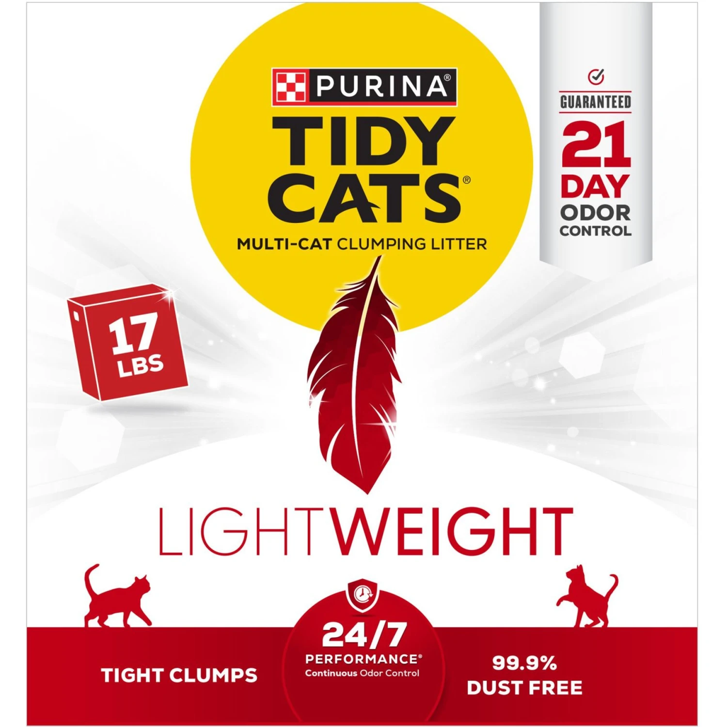 Tidy Cats Lightweight 24/7 Scented Clumping Clay Cat Litter 3 Tidy Cats Lightweight 24/7 Scented Clumping Clay Cat Litter