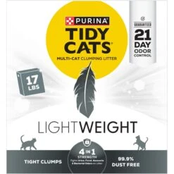 Tidy Cats Lightweight 4-in-1 Scented Clumping Clay Cat Litter