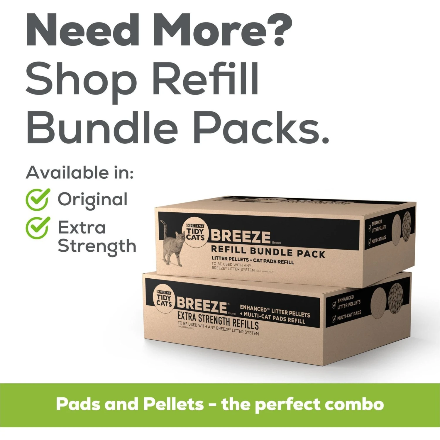 Tidy Cats Breeze Multi-Cat Strength Cat Pads 10 Tidy Cats Breeze Multi-Cat Strength Cat Pads - Image 8