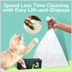 PET N PET Litter Box Liner, Jumbo 11 PET N PET Litter Box Liner, Jumbo -Cat Supplies 165571 PT3. AC SS1800 V1695836454