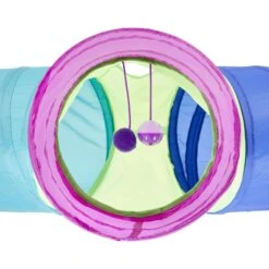 Frisco Foldable Play Tri-Tunnel Cat Toy -Cat Supplies 166382 PT3. AC SS1800 V1668737518