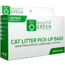BeyondGREEN Plant-Based Cat Litter Waste Bags 15 BeyondGREEN Plant-Based Cat Litter Waste Bags -Cat Supplies 172572 PT4. AC SS1800 V1702062092