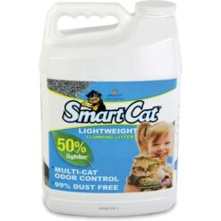 SmartCat Lightweight Unscented Clumping Clay Cat Litter