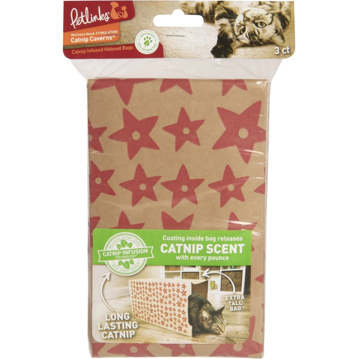 Petlinks Catnip Caverns Hideout Bags Cat Toy 11 Petlinks Catnip Caverns Hideout Bags Cat Toy - Image 9