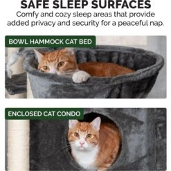 Tiger Tough Skyscraper Floor-to-Ceiling Faux Fur Cat Tree & Condo 17 Tiger Tough Skyscraper Floor-to-Ceiling Faux Fur Cat Tree & Condo -Cat Supplies 176086 PT6. AC SS1800 V1618278771