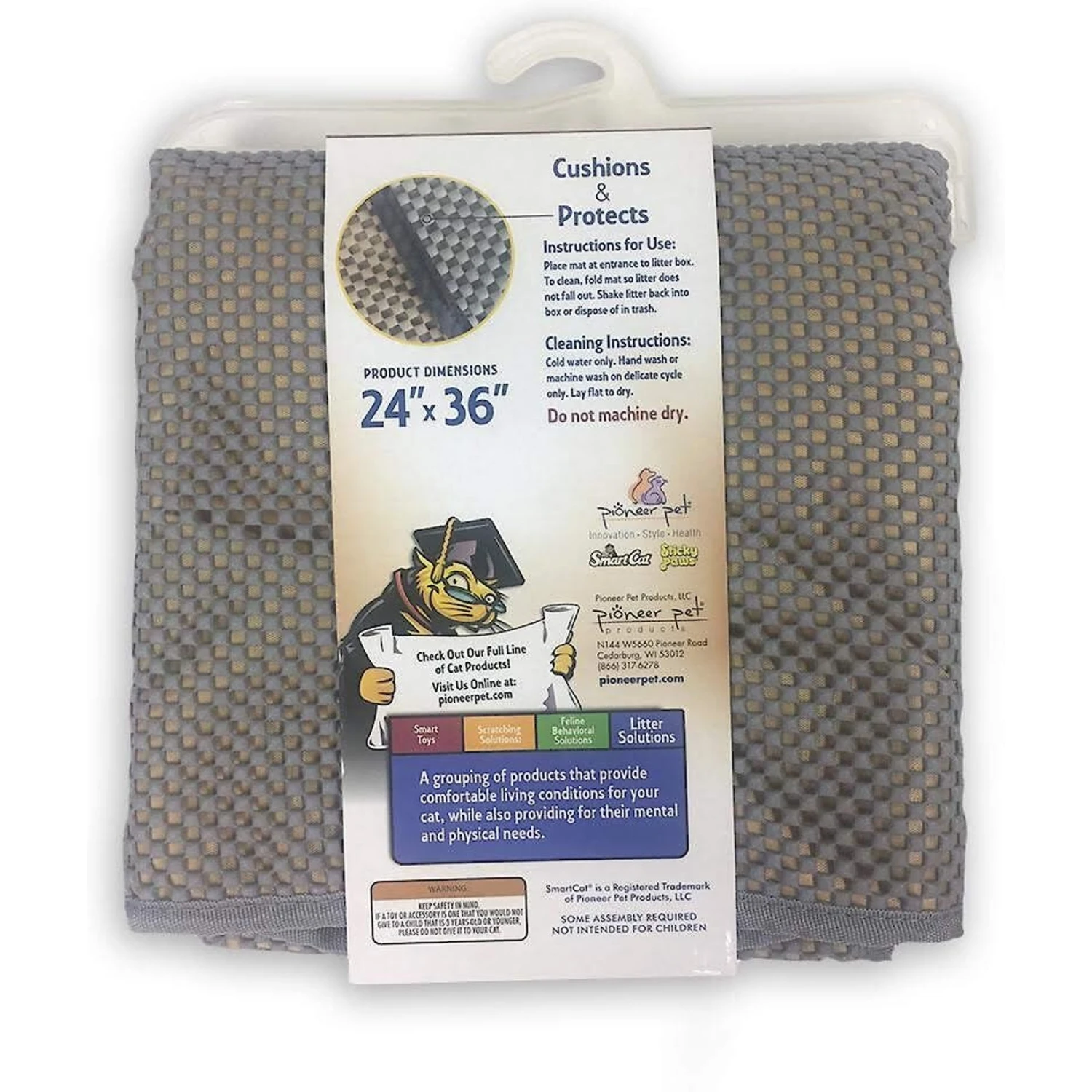 SmartCat Ultimate Cat Litter Mat 4 SmartCat Ultimate Cat Litter Mat - Image 2