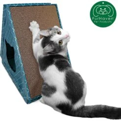 Tiger Tough Tiger Tent Corrugated Cat Scratcher Toy With Catnip -Cat Supplies 178780 PT1. AC SS1800 V1584559868