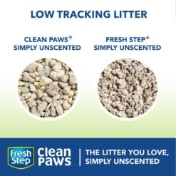 Fresh Step Clean Paws Simply Unscented Clumping Clay Cat Litter 13 Fresh Step Clean Paws Simply Unscented Clumping Clay Cat Litter -Cat Supplies 179540 PT2. AC SS1800 V1695151040