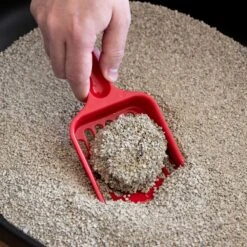 IRIS USA Large High-Back Open Top Cat Litter Pan With Scatter Shield & Scoop -Cat Supplies 181317 PT7. AC SS1800 V1680791887