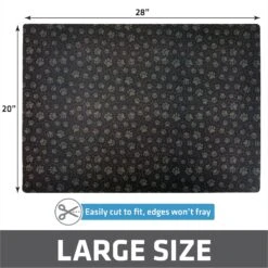 Drymate Protective & Decorative Cat Litter Mat, Paw Path Tan, Large, 20-in X 28-in -Cat Supplies 181546 PT4. AC SS1800 V1689627125