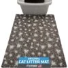Drymate Protective & Decorative Cat Litter Mat, Kahopo Grey, Large, 20-in X 28-in -Cat Supplies 181548 MAIN. AC SS1800 V1692973490