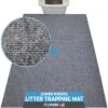 Drymate Jumbo Ridged Cat Litter Trapping Mat, Grey, 36-in X 47-in 1 Drymate Jumbo Ridged Cat Litter Trapping Mat, Grey, 36-in X 47-in -Cat Supplies 181552 MAIN. AC SS1800 V1693235529