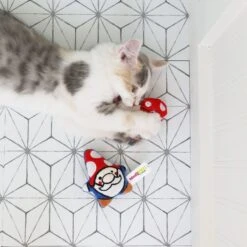 Mad Cat Gnome Sweet Gnome Catnip & Silvervine Cat Toy -Cat Supplies 181818 PT6. AC SS1800 V1634833927