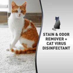 Nature's Miracle Advanced Platinum Cat Antibacterial Stain Remover & Odor Eliminator Spray, 32-oz Bottle -Cat Supplies 182979 PT2. AC SS1800 V1701116417