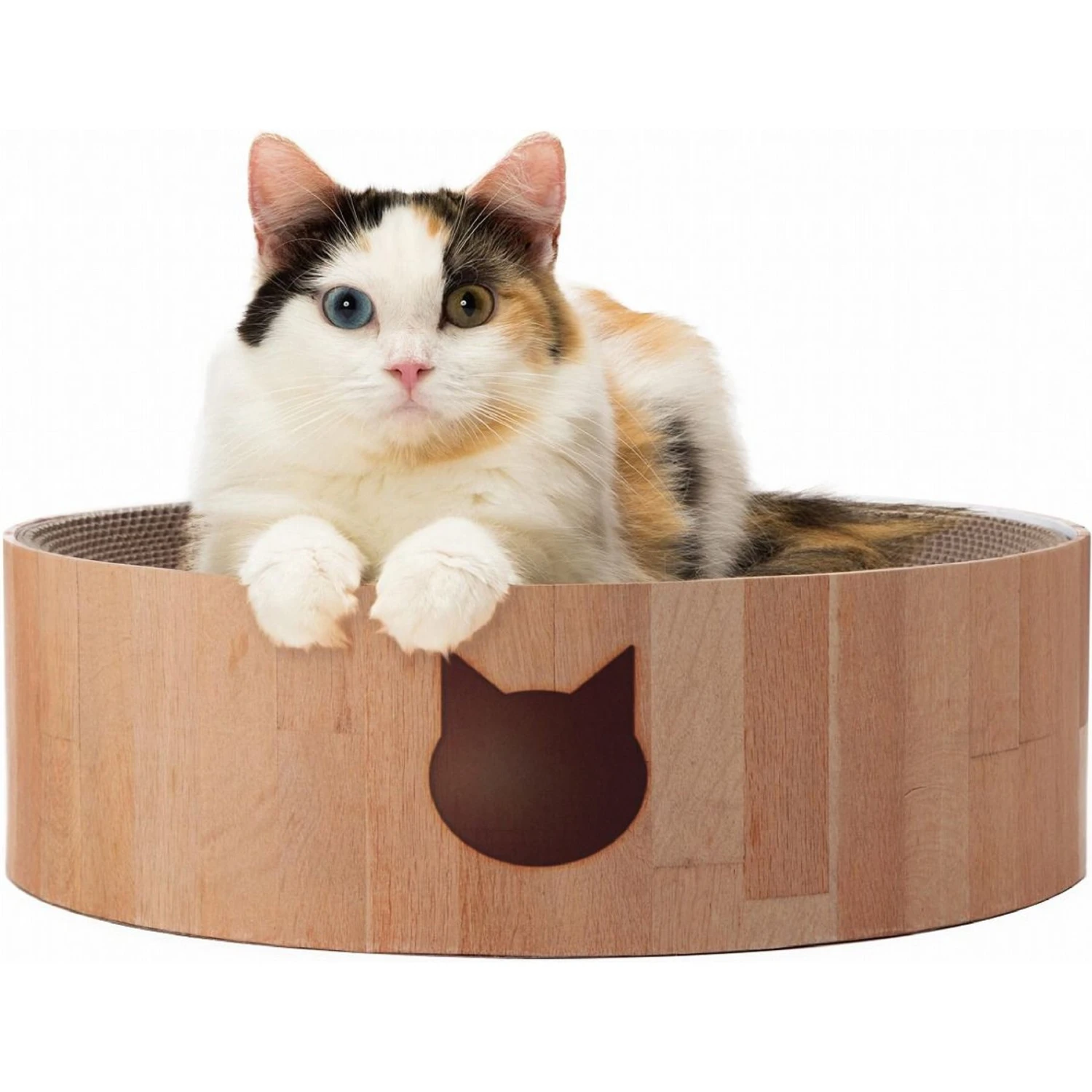 Necoichi Cozy Cat Scratcher Bowl Toy 3 Necoichi Cozy Cat Scratcher Bowl Toy
