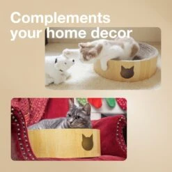 Necoichi Cozy Cat Scratcher Bowl Toy 17 Necoichi Cozy Cat Scratcher Bowl Toy -Cat Supplies 183517 PT6. AC SS1800 V1702938868