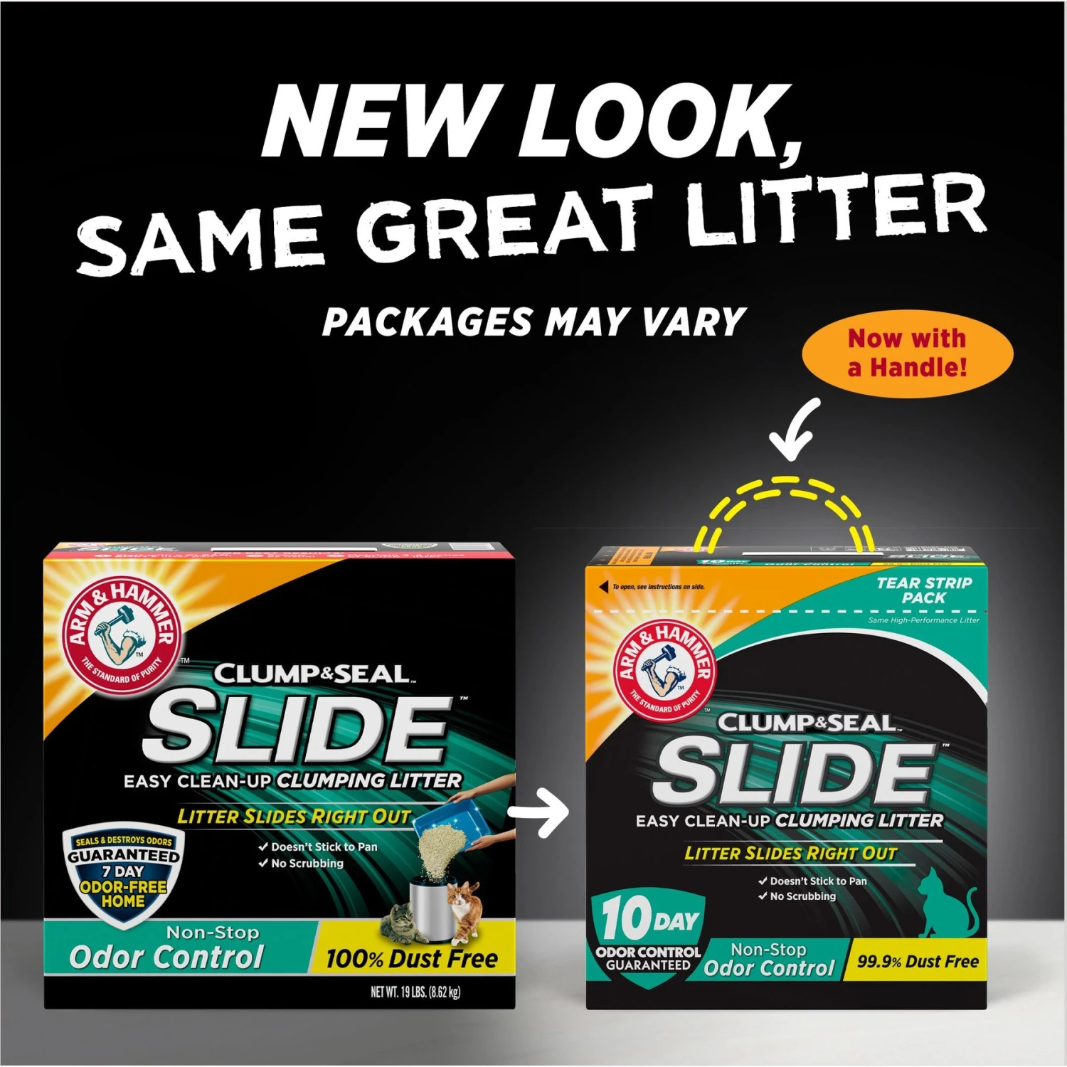 Arm & Hammer Litter SLIDE Easy Clean-Up Clumping Cat Litter Non-Stop Odor Control With 10 Days Of Odor Control 4 Arm & Hammer Litter SLIDE Easy Clean-Up Clumping Cat Litter Non-Stop Odor Control With 10 Days Of Odor Control - Image 2