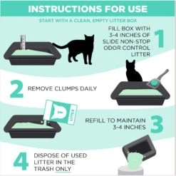 Arm & Hammer Litter SLIDE Easy Clean-Up Clumping Cat Litter Non-Stop Odor Control With 10 Days Of Odor Control 18 Arm & Hammer Litter SLIDE Easy Clean-Up Clumping Cat Litter Non-Stop Odor Control With 10 Days Of Odor Control -Cat Supplies 184408 PT7. AC SS1800 V1663797711