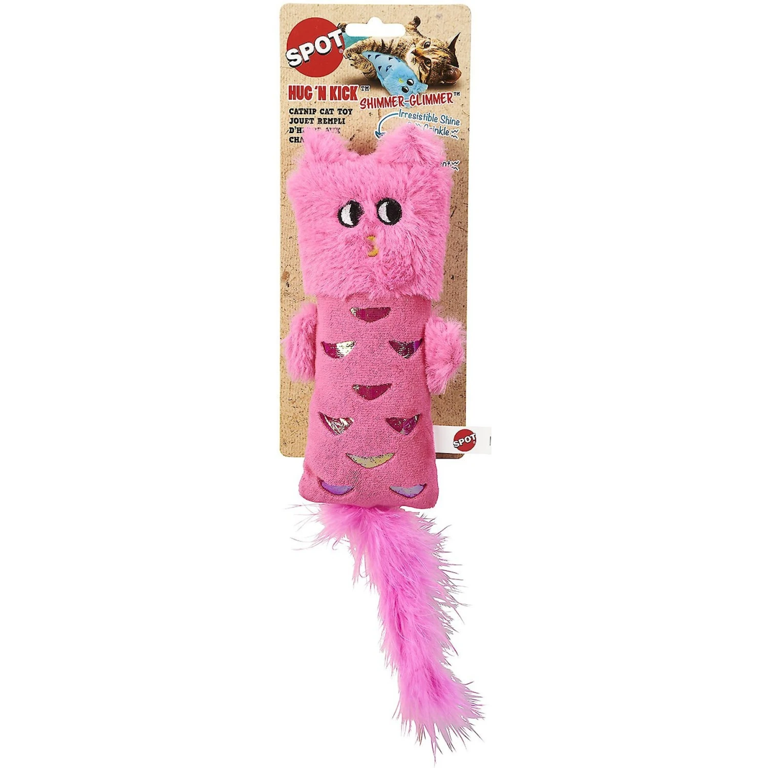 Ethical Pet Hug'N Kick Shimmer Glimmer Cat Toys 4 Ethical Pet Hug'N Kick Shimmer Glimmer Cat Toys - Image 2