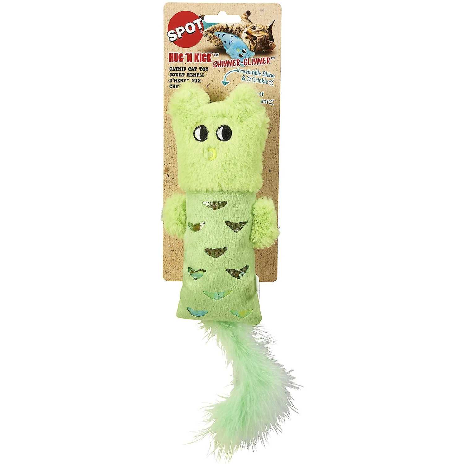 Ethical Pet Hug'N Kick Shimmer Glimmer Cat Toys 6 Ethical Pet Hug'N Kick Shimmer Glimmer Cat Toys - Image 4