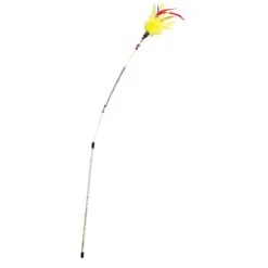 Ethical Pet Spring Coil Teaser Wand Cat Toy, Color Varies -Cat Supplies 189290 pt3. AC SS1800 V1569429853