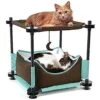 Kitty City Claw Sleeper 17.25-in Faux Fleece Cat Tree 1 Kitty City Claw Sleeper 17.25-in Faux Fleece Cat Tree -Cat Supplies 190256 MAIN. AC SS1800 V1564625220