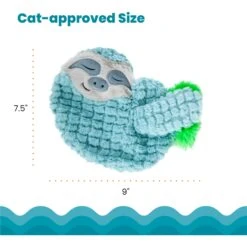 Catstages Purr Pillow Snoozin' Sloth Calming Plush Cat Toy -Cat Supplies 190715 PT4. AC SS1800 V1631688675