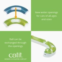 Catit Senses 2.0 Super Circuit Cat Toy 14 Catit Senses 2.0 Super Circuit Cat Toy -Cat Supplies 191558 PT3. AC SS1800 V1628093782