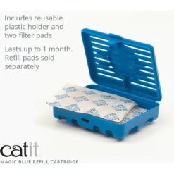 Catit Litter Box Odor Reducing Cat Litter Pad, 2 Count -Cat Supplies 191591 PT3. AC SS1800 V1628094087