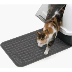 Catit Cat Litter Mat, Grey -Cat Supplies 191595 PT4. AC SS1800 V1628096254