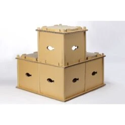 Petique Feline Fortress Cat Scratcher 10 Petique Feline Fortress Cat Scratcher -Cat Supplies 193984 PT2. AC SS1800 V1566335259