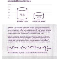 Snappy Tom Natural Lavender Scented Non-Clumping Crystal Cat Litter 11 Snappy Tom Natural Lavender Scented Non-Clumping Crystal Cat Litter -Cat Supplies 194437 PT5. AC SS1800 V1596809785