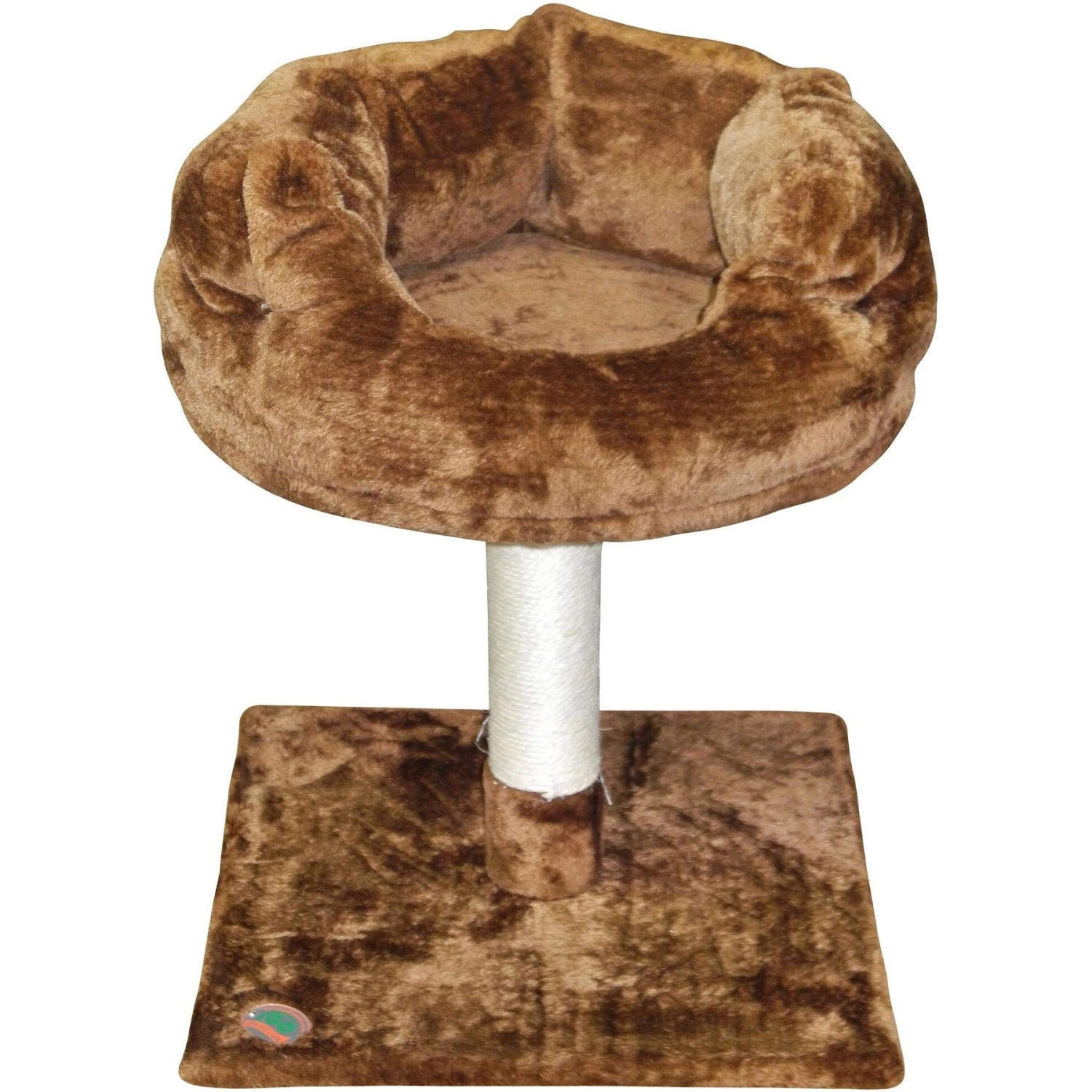 Go Pet Club 24-in Faux Fur Cat Tree 5 Go Pet Club 24-in Faux Fur Cat Tree - Image 3