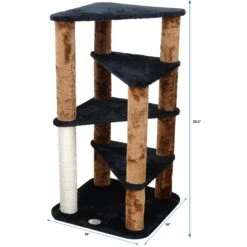 Go Pet Club 33-in Faux Fur Cat Tree -Cat Supplies 197640 PT3. AC SS1800 V1671226227