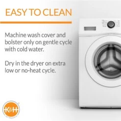 K&H Pet Products EZ Mount Deluxe Bolster Cat Window Perch -Cat Supplies 199108 PT3. AC SS1800 V1620842861