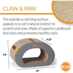 K&H Pet Products Creative Kitty Tunnel Cat Scratcher Toy 10 K&H Pet Products Creative Kitty Tunnel Cat Scratcher Toy -Cat Supplies 199125 PT2. AC SS1800 V1692211192