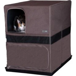Pet Gear Prp Pawty Space Saver Cat Litter Box Enclosure