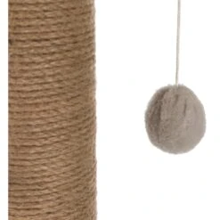 TRIXIE Valencia 28-in Plush Cat Tree & Scratching Post With Condo & Cat Toy -Cat Supplies 204179 PT2. AC SS1800 V1570558936