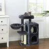FEANDREA 32.7-in Faux Fleece Cat Tree & Condo 2 FEANDREA 32.7-in Faux Fleece Cat Tree & Condo -Cat Supplies 205244 MAIN. AC SS1800 V1648064496