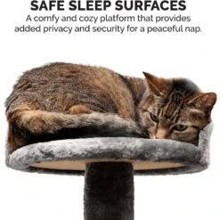 Tiger Tough Play Stairs 49.5-in Faux Fur Cat Tree 16 Tiger Tough Play Stairs 49.5-in Faux Fur Cat Tree -Cat Supplies 206576 PT6. AC SS1800 V1618278131