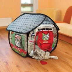 KONG Play Spaces Bungalow Cat Toy 8 KONG Play Spaces Bungalow Cat Toy -Cat Supplies 209634 PT2. AC SS1800 V1631773648