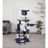 Go Pet Club 62-in Faux Fur Cat Tree & Condo -Cat Supplies 217100 MAIN. AC SS1800 V1702056826