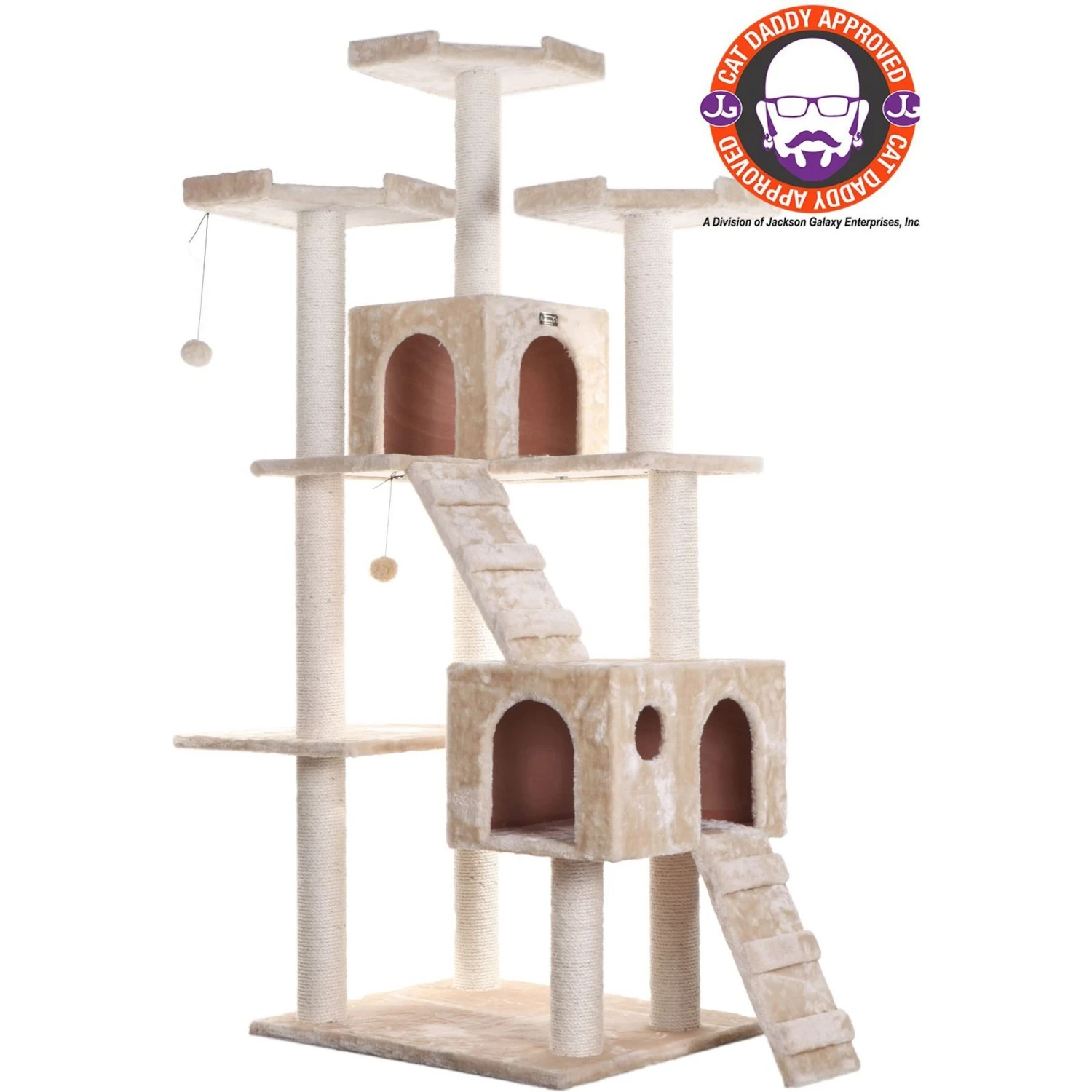 Armarkat 74-in Multi-Level Cat Tree 3 Armarkat 74-in Multi-Level Cat Tree