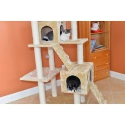 Armarkat 74-in Multi-Level Cat Tree 19 Armarkat 74-in Multi-Level Cat Tree -Cat Supplies 219001 PT8. AC SS1800 V1678228255