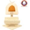 Armarkat 31-in Cat Scratching Post & Condo Cat Tree, Goldenrod 2 Armarkat 31-in Cat Scratching Post & Condo Cat Tree, Goldenrod -Cat Supplies 219012 MAIN. AC SS1800 V1603207308